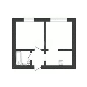 2-к квартира, вторичка, 35м2, 5/9 этаж