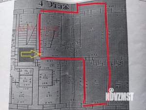 3-к квартира, вторичка, 62м2, 4/5 этаж