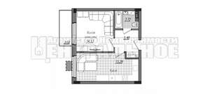 1-к квартира, вторичка, 42м2, 3/16 этаж