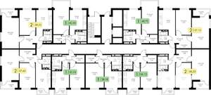 2-к квартира, вторичка, 58м2, 2/15 этаж