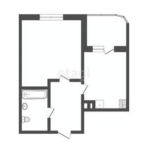 1-к квартира, вторичка, 37м2, 5/11 этаж
