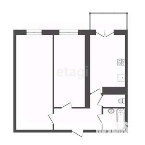 2-к квартира, вторичка, 67м2, 4/6 этаж