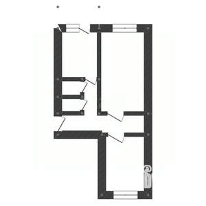 2-к квартира, вторичка, 66м2, 6/7 этаж