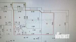 2-к квартира, вторичка, 53м2, 5/7 этаж