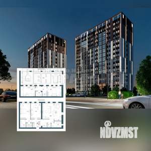 4-к квартира, вторичка, 206м2, 16/16 этаж
