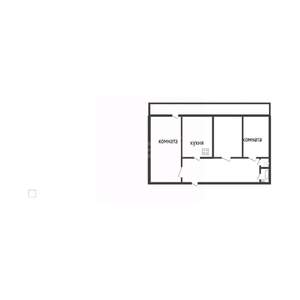 3-к квартира, вторичка, 68м2, 1/9 этаж