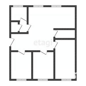3-к квартира, вторичка, 82м2, 2/2 этаж