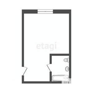 Студия квартира, вторичка, 25м2, 9/9 этаж