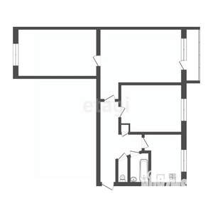 3-к квартира, вторичка, 70м2, 1/5 этаж