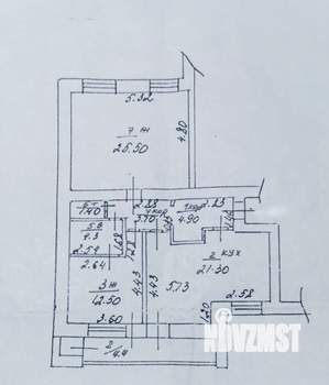 2-к квартира, вторичка, 78м2, 9/9 этаж
