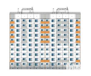 2-к квартира, строящийся дом, 74м2, 7/10 этаж