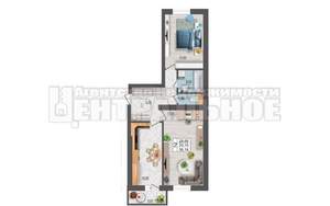 2-к квартира, вторичка, 56м2, 7/10 этаж