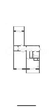 2-к квартира, вторичка, 56м2, 3/10 этаж